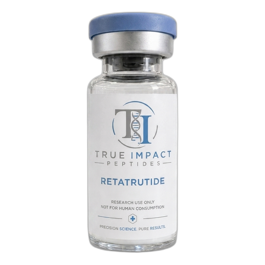 Retatrutide 15mg/vial research peptide vial — Research Use Only